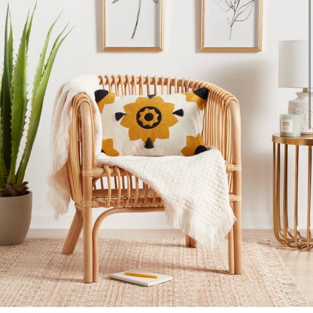 *NEW* opalhouse embroidered throw pillow
